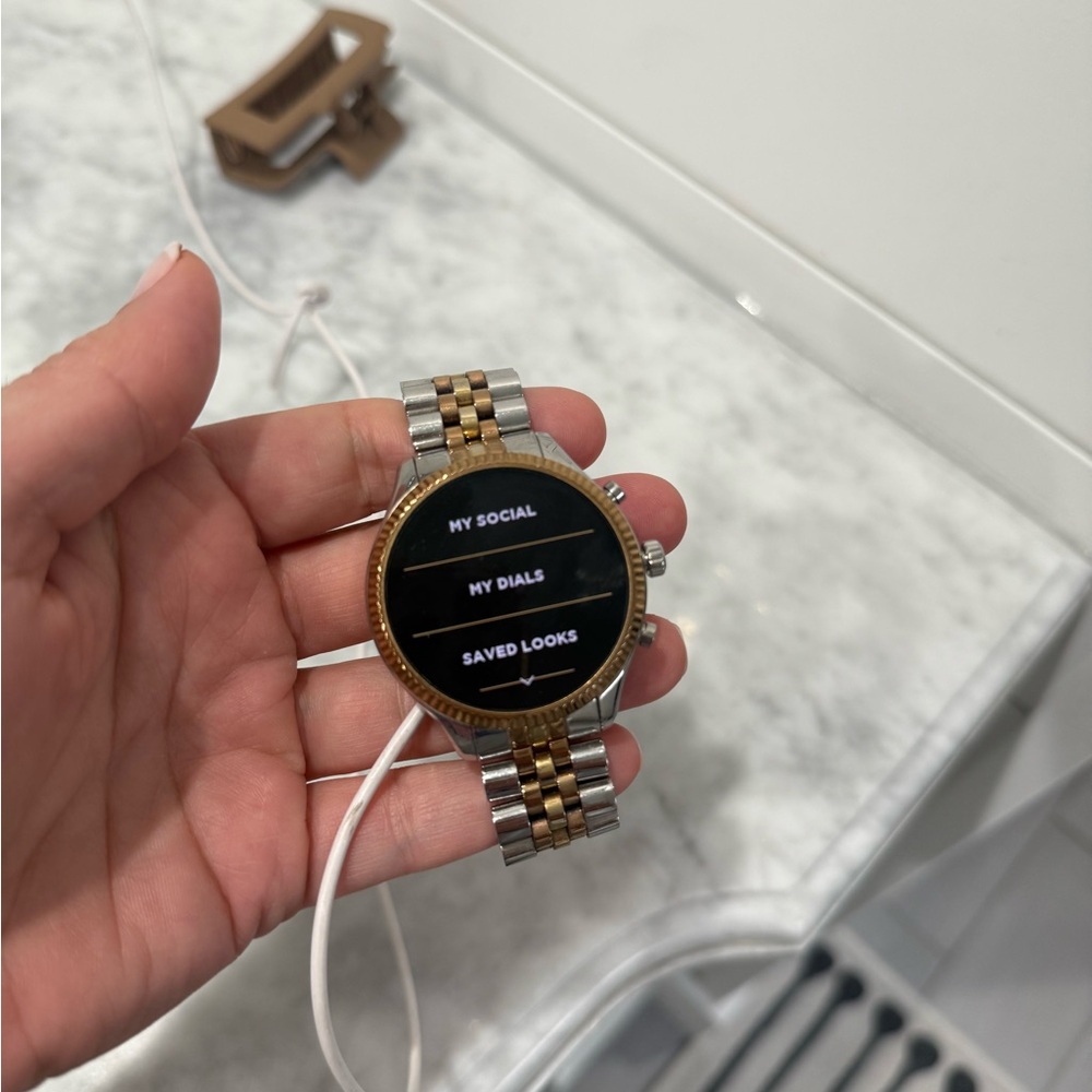 MK Gold & Silver Access Watch